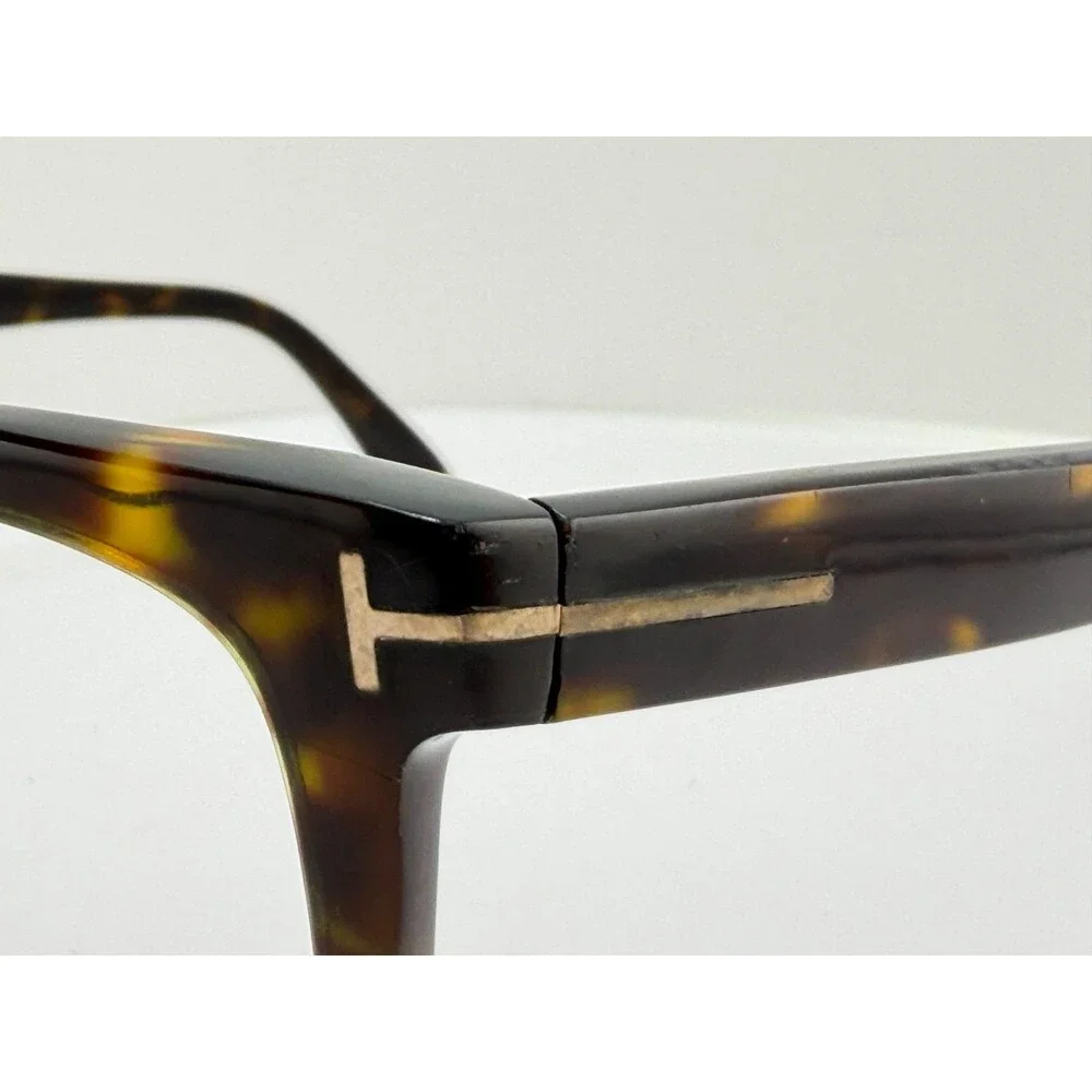 Tom Ford Leo TF336 56R Eyeglass Frames Tortoise 52-21-145 Italy